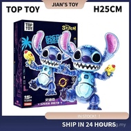 Y608 【TOP TOY】Authentic Stitch Experiment 626 Large Buildable Posable Figure, Hot Sale Birthday Gift