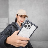iPhone 15 Odyssey Ultra極軍規防摔掛繩手機殼 支援磁吸