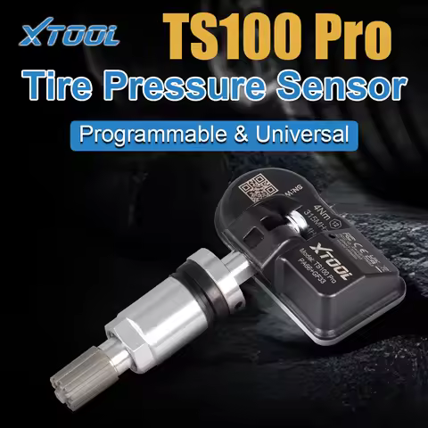 2-IN-1 TPMS Sensor TS100 PRO 315/433MHz Programmable Universal Automotive Tire Pressure Monitoring S