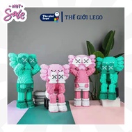 Bearbrick Puzzle LEGO Kaws 56cm, 70cm, Unique Puzzle Toy, Increase Creativity, Think Development, Room Decor