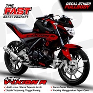 decal vixion r / all new vixion racing variasi hitam warna fullbody TERBARU BISA COD