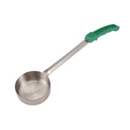 Pizza Spread Sauce Ladle Rubber Handle Flat Bottom Kitchen Cooking Spoon Stainless Steel Measuring S