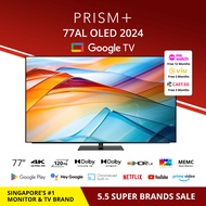 PRISM+ 77AL OLED | Google TV | 77 inch | Quantum Colors | Google Playstore | HDR10+ | Dolby Vision | Dolby Atmos