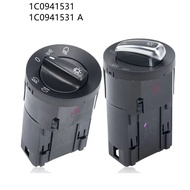 1pcs Headlight Control Switch Fog Light Knob 1C0 941 531 A 1C0941531 for VW Bora Golf 4Passat B5 Sha
