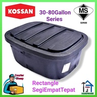 Kossan Poly Tank(Rectangle) 30gallon to 80gallon