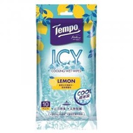 Tempo - (檸檬味) Tempo ICY 激爽冰涼濕紙巾 (99%殺菌) x 1包 (超冰涼 / 止汗除臭 / 去除黏膩)