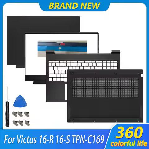 New For Victus 16-R 16-S TPN-C169 TPN-C170 Laptop LCD Back Cover Front Bezel Palmrest Lower bottom C