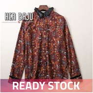Bohemian style Batik Design Long Sleeve Blouse