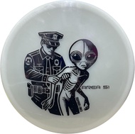 DOOMSDAY DISCS Area 51 |   Stable Disc Golf Putter and Approach Disc |   Premium Glow in The Dark Pl