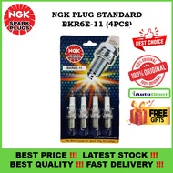 NGK BKR6E-11 NGK SPARK PLUG, (4 PCS) PACK SX4 1.6, HONDA JAZZ & WAJA