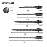 CUESOUL TOUCH-Point 2ba Conversion Dart Point Dart Tips Convert Soft Tip to Steel Tip,set of 3 pcs