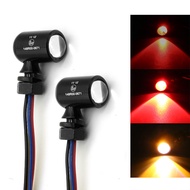 premium-E-Mark Mini Size 3 in 1 Red Yellow White Position Light Indicator Led Brake Light Ebike Turn