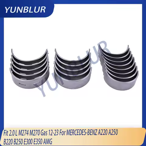 STD 0.25 0.5 Engine Main & Con-rod Bearing Set Fit 2.0 L M274 M270 Gas 12-23 For MERCEDES-BENZ A220 