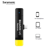 ไมค์ Saramonic Blink500 RXUC 2.4 GHz Wireless Microphone USB-C Dual-Receiver for Smartphones, Tablet