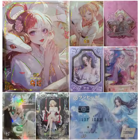 Anime One Piece Boa Hancock Yamato Perona Nami Nico Robin Uta Collectible Cards Christmas Birthday G