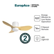 EuropAce Acestar 36" 3blades Ceiling Fan | ECF36R | High-Quality BLDC Motor