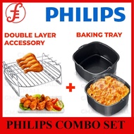 Philips Original Air Fryer baking tray Accessories  (Skewers and Baking Tray)