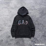 GAP Arch Logo USA Hoodie - Dark Charcoal