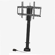 TV bracket Adjustable Ceiling TV Mount Bracket - Electric TV Lift Mount with 360° Rotation to Left a