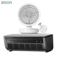 EDON E868/E808 Portable USB Folding Air Circulation Table Desk Fan Soft Wind Comfortable Home Kitche