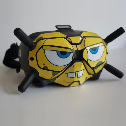 For DJI FPV Sticker Skin Protective Cover DJI Goggles FPV Accessories Carbon Fiber Stickers Customiz