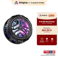 Amgras iceWorld Pro Phone Cooler gaming Mute Dissipate Fan Cooling Radiator Magnetic/Back-clip 2 in 
