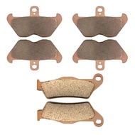 Motorcycle Front and Rear Brake Pads Copper Based for BMW R850C ABS R850R R850GS R1100GS R1100R R110