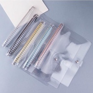 Binder Bahan PVC RING Warna PASTEL A5 B5 / map Binder Plastik ring 20 dan 26 lubang