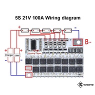 SHGMYD] 100A BMS 3S/4S/5S 12V-21V Li-ion Protection Balance Board new