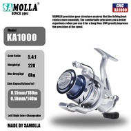 Máy câu cá SAMOLLA KA1000-7000 Máy câu cá quay Máy câu cá bằng kim loại Cuộn dây tời Cuộn dây kim lo