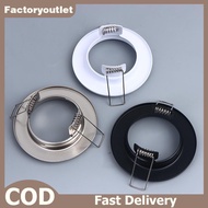 FCMY LED Downlights Frame Round Fixture Adjustable Downlight Led Holders Cutout For GU10 Bulb Holder