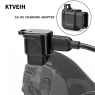 KTVEIH 4-Pin to Type-C Converter, Waterproof Compact USB-C Bike Charger, Portable Fast Charging LED 