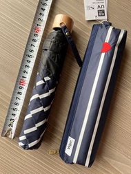 全新正品日本WPC. 輕量手開折傘 晴雨傘 木製手柄 防曬50+完美遮光 阻擋紫外線 僅170克超輕量手開 隨身超便攜NT.800