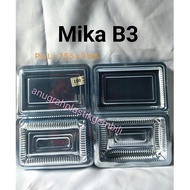 Food mica box B3 mica cake size. 15.5 x 9.5 contains 100 pcs