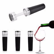 TOO AGHAST69ST7 Wine Set Red Wine Vacuum Air Pump Sealer Plug Compact ABS Silicone Red Wine Vacuum Stopper Wine Saver