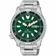 [Powermatic] Citizen NY0131-81X Promaster Automatic Green Dial Stainless Steel Men's Watch