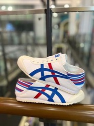 【🔥白藍紅條紋】Onitsuka Tiger 鬼冢虎 Mexico 66 Paraty 一腳蹬 運動休閒鞋 白藍紅條紋 男女通用款