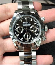 【訂制】seiko mod 搭載精工seiko VK63石英機芯 熊貓計時碼錶 40mm 藍寶石玻璃 附送精美錶盒