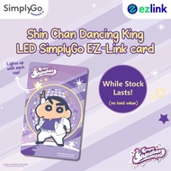 Japan Crayon ShinChan Dancing King LED SimplyGo EZ-Link Charm Card Shin Chan EZ Link Card
