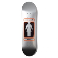 GIRL CARROLL 93 TIL DECK SILVER 8.125"