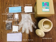 SET PENGURUSAN URI DAN TEMBIKAR (URI POTTERY) 9 ITEMS + 🎁