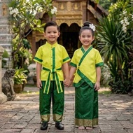 TRADITIONAL VINTAGE SABAI COSTUME THAILAND/ COUNTRY THEME COSTUME CHILDREN'S PHOTOSHOOT CHILDREN'S C