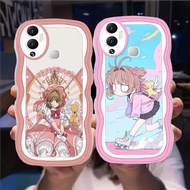 S-51 anime sakura Casing for infinix hot 12 Play 12i transparent TPU