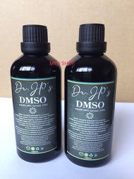 DMSO 99.98%(actual 100)100ml.Glass bottle with dropper stopper 100ml2​pieces​