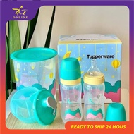 Tupperware Bundle of Joy Set Limited Edition Fullmoon Gift For Baby One Touch 2L Bottle 9oz 270ml Turquoise Mom