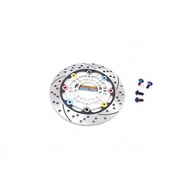 BREMBO 220MM brake disc, full 4 brains, brembo swirl model - GT56