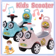Kids Scooters with Light and Music Children Cartoon Twist Car Anti-rollover Sliding Car