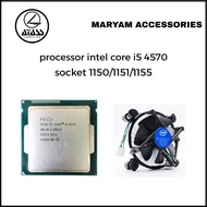 Intel Core i5 4570 Cache 6M 3.20 GHz Gen 4 Processor - Fan Processor - Heatsink - Intel LGA 775 / 11