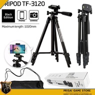 HP Weifeng Tripod 3120 - Universal Phone And Camera Tripod+Free U Holder And Camera Mount Tripod Bag