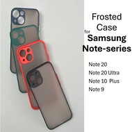 Frosted Case for Samsung Note 20, Note 20 Ultra, Note 10 Plus, Note 9